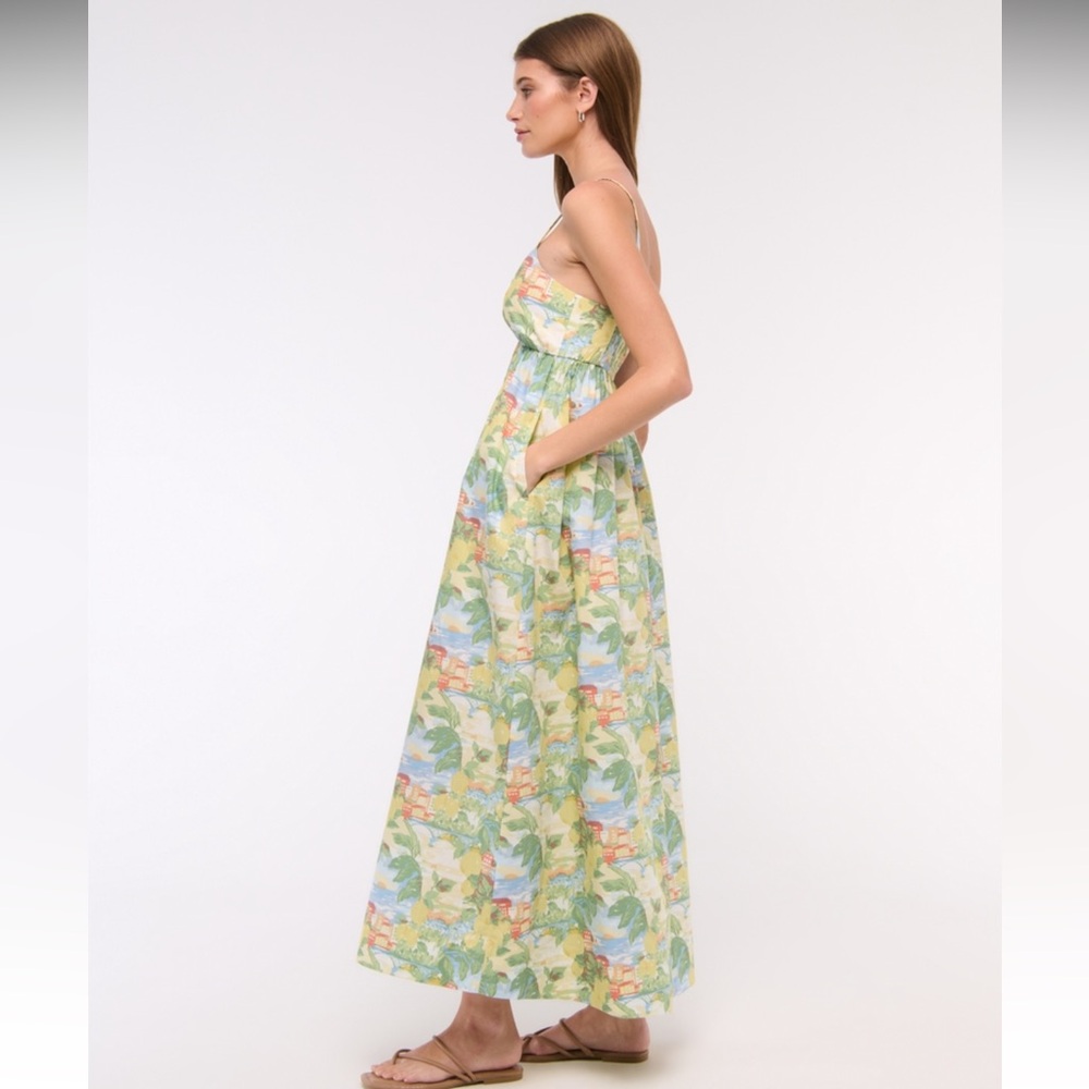 Sweetheart Babydoll Maxi Dress
